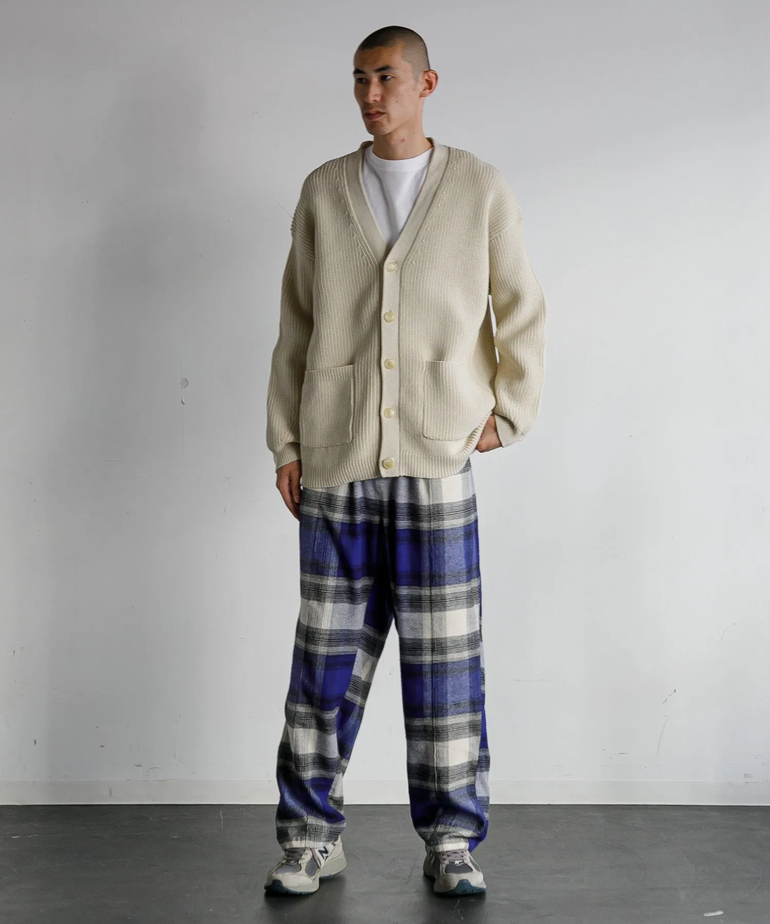 【MEN , WOMEN】NOMA t.d. Ombre Plaid Pants