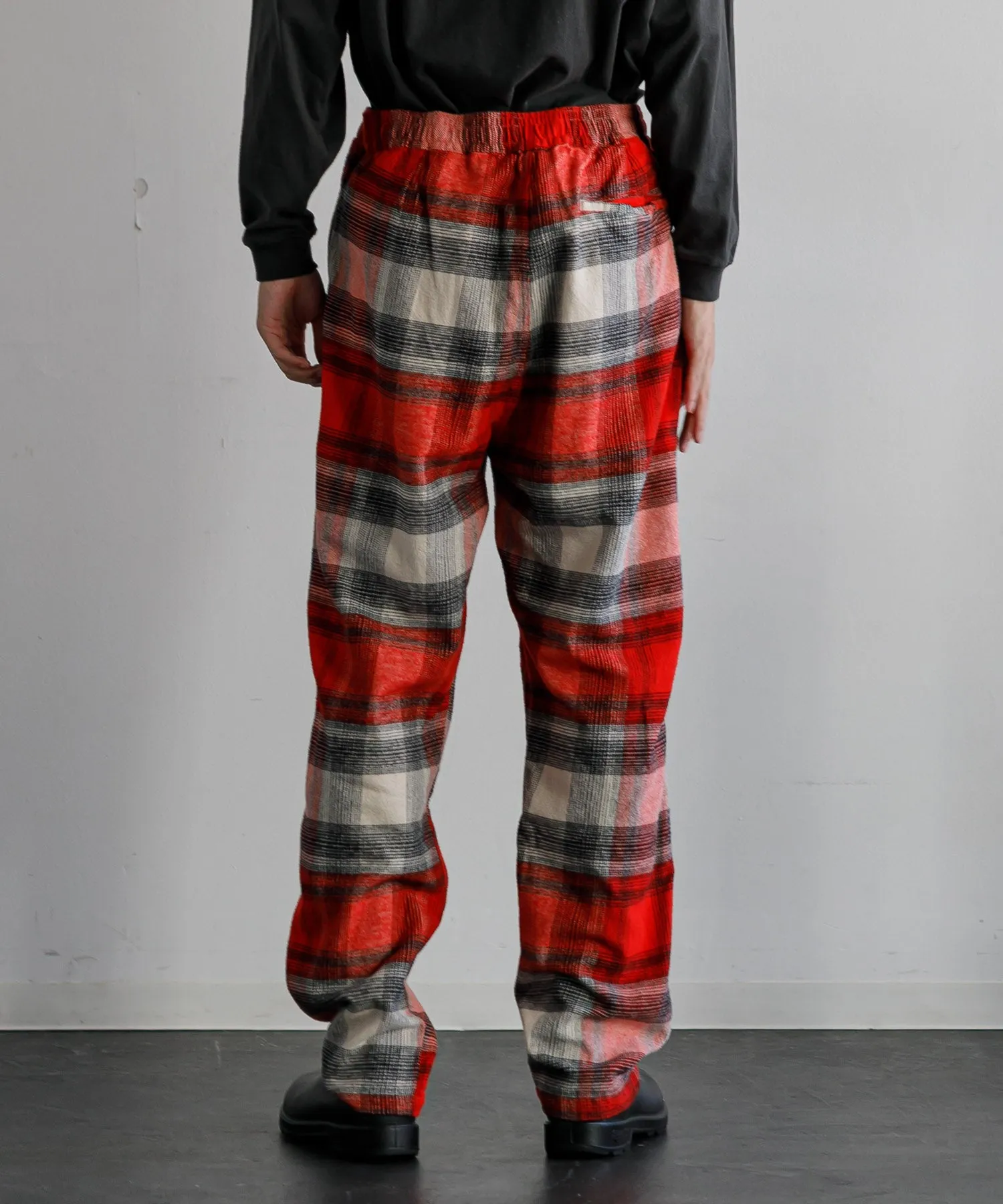 【MEN , WOMEN】NOMA t.d. Ombre Plaid Pants