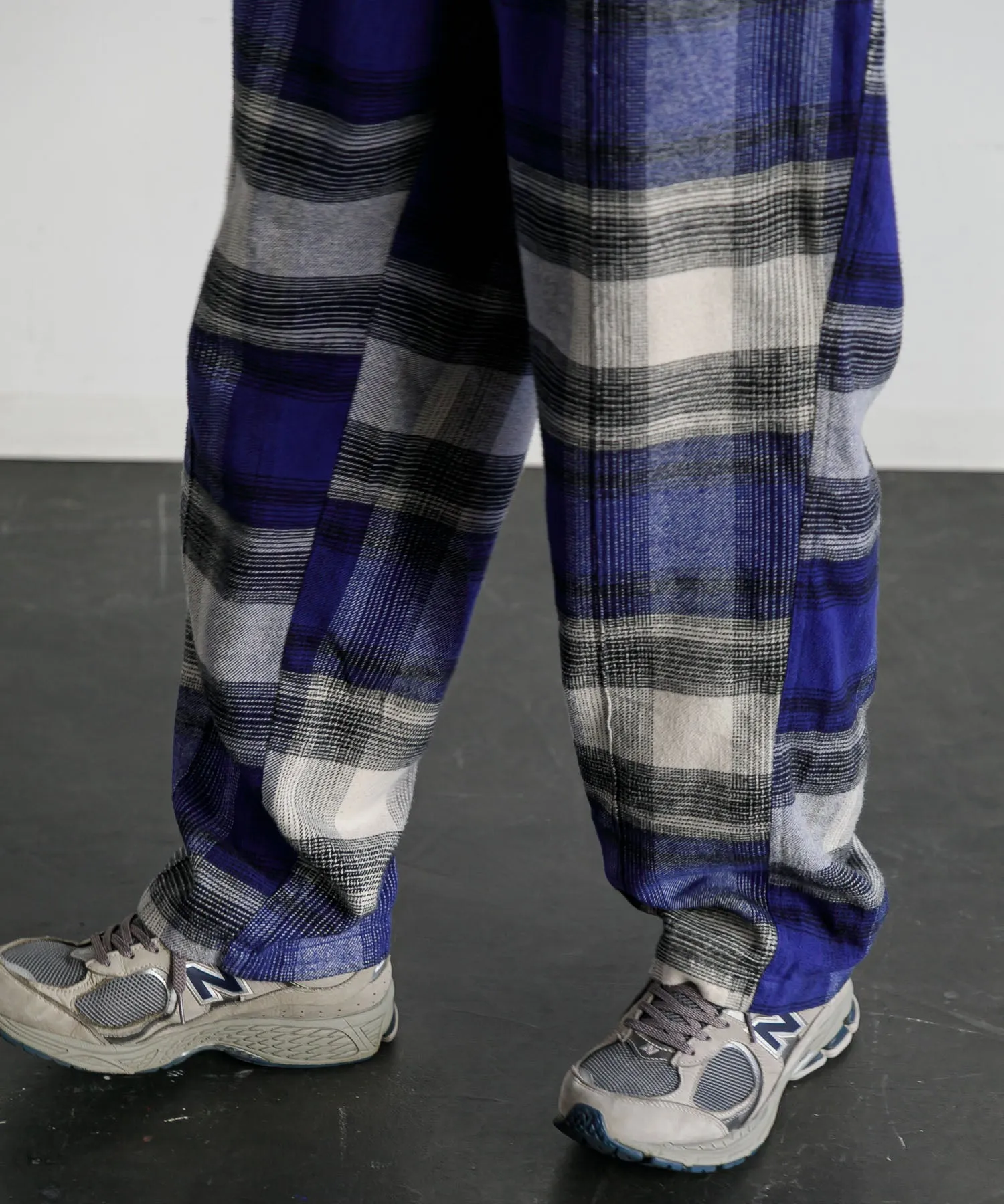 【MEN , WOMEN】NOMA t.d. Ombre Plaid Pants