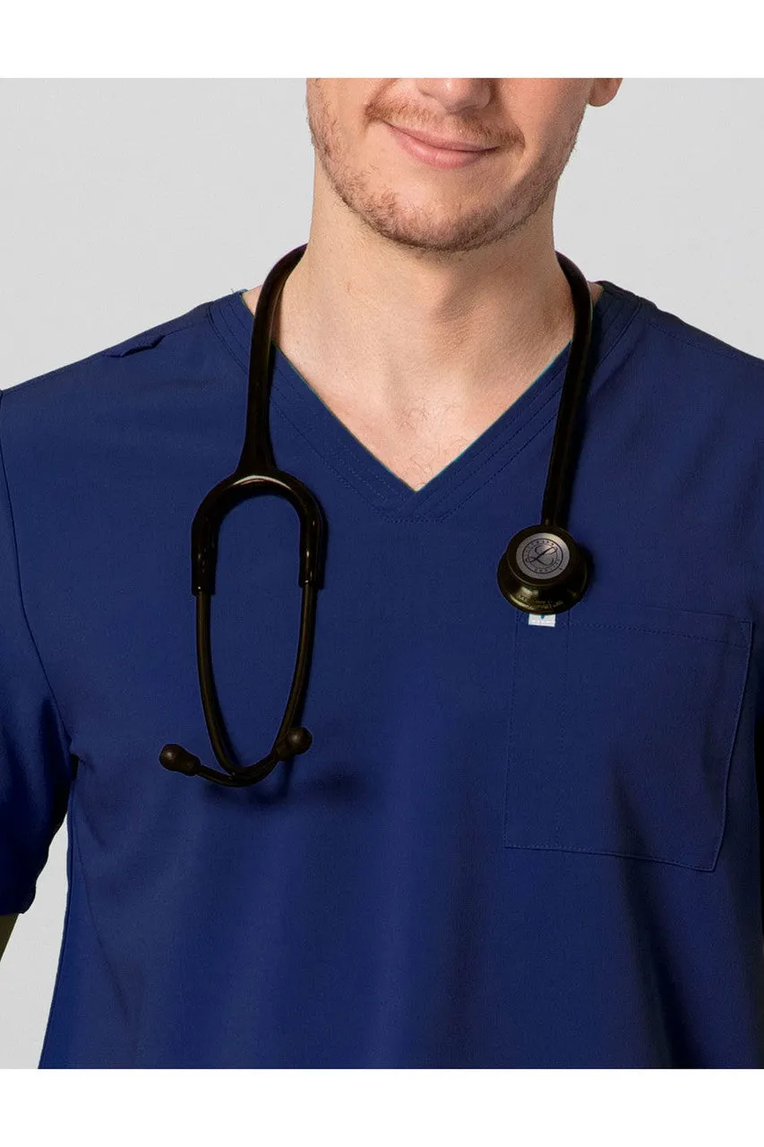 Men's 2-Pocket V-Neck Scrub Top