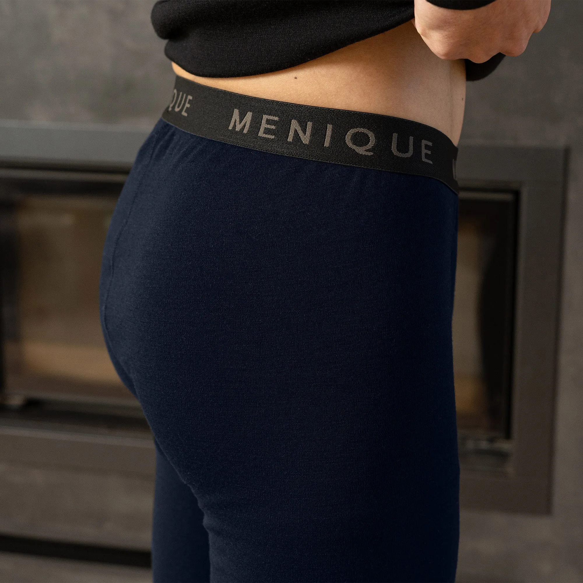 Men's 250 Merino Pants Rub Dark Blue