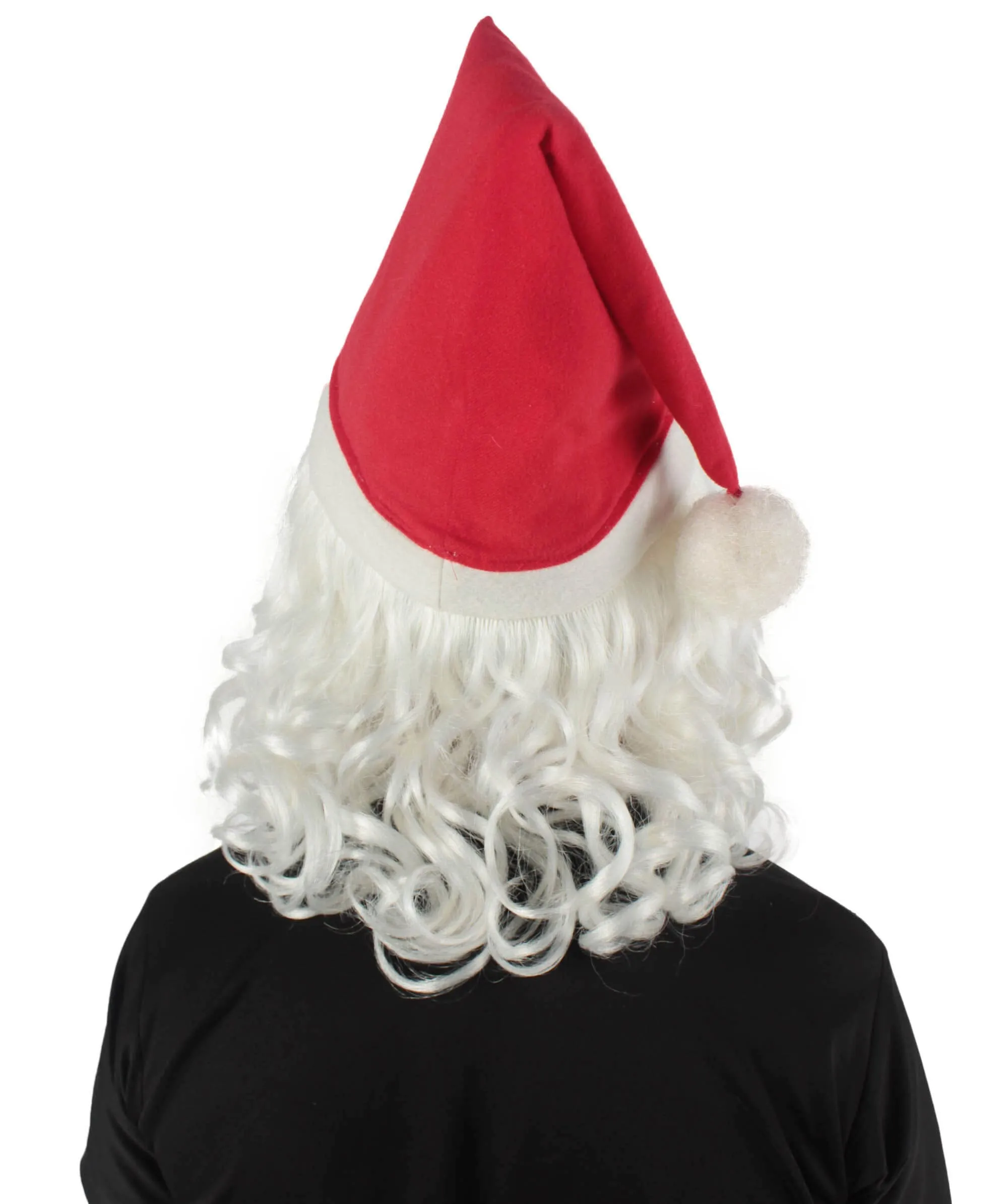 Men's Christmas Santa Body Suit Costume Bundle