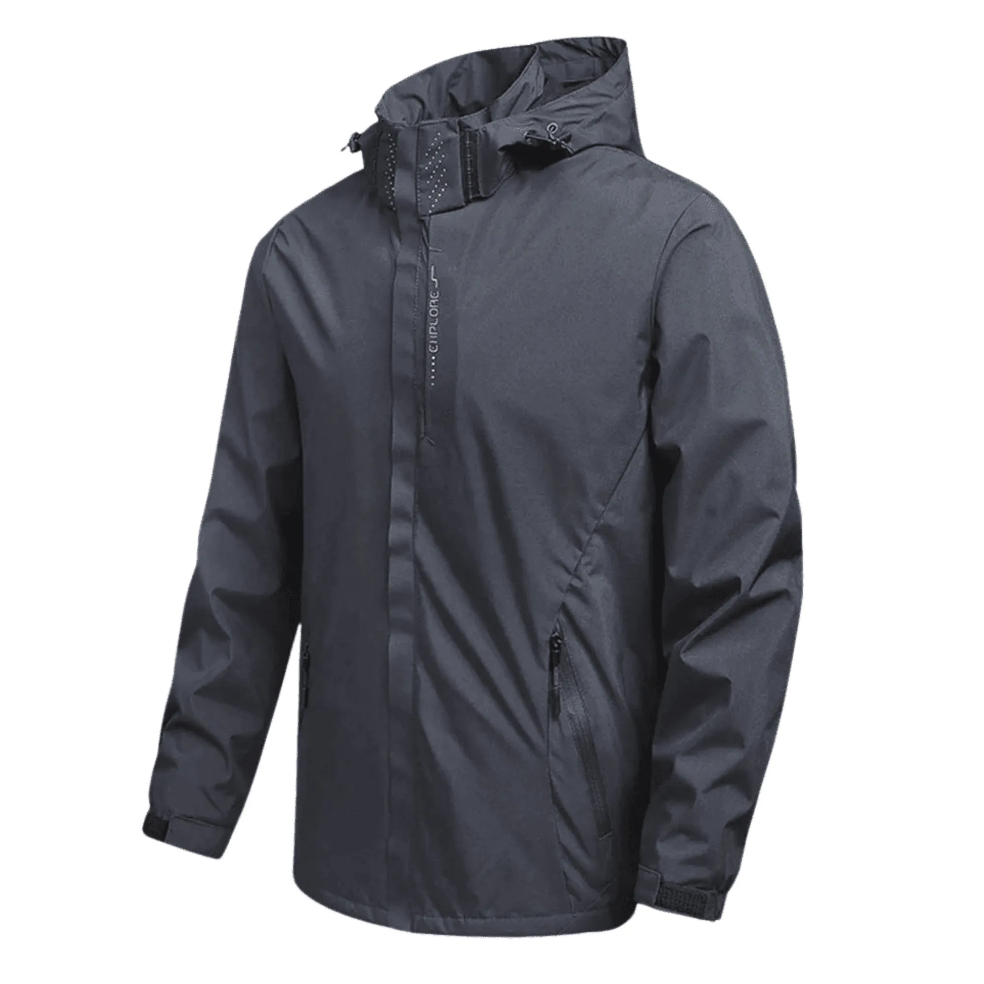 Men's Waterproof Rain Jacket Lightweight Outer Hooded Outdoor Raincoat Hiking Windproof Jacket Climbing Outdoor Jackets