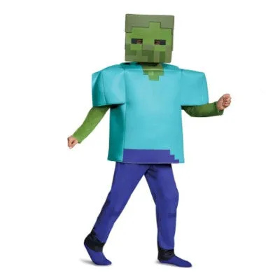 Minecraft Zombie Deluxe Child Costume