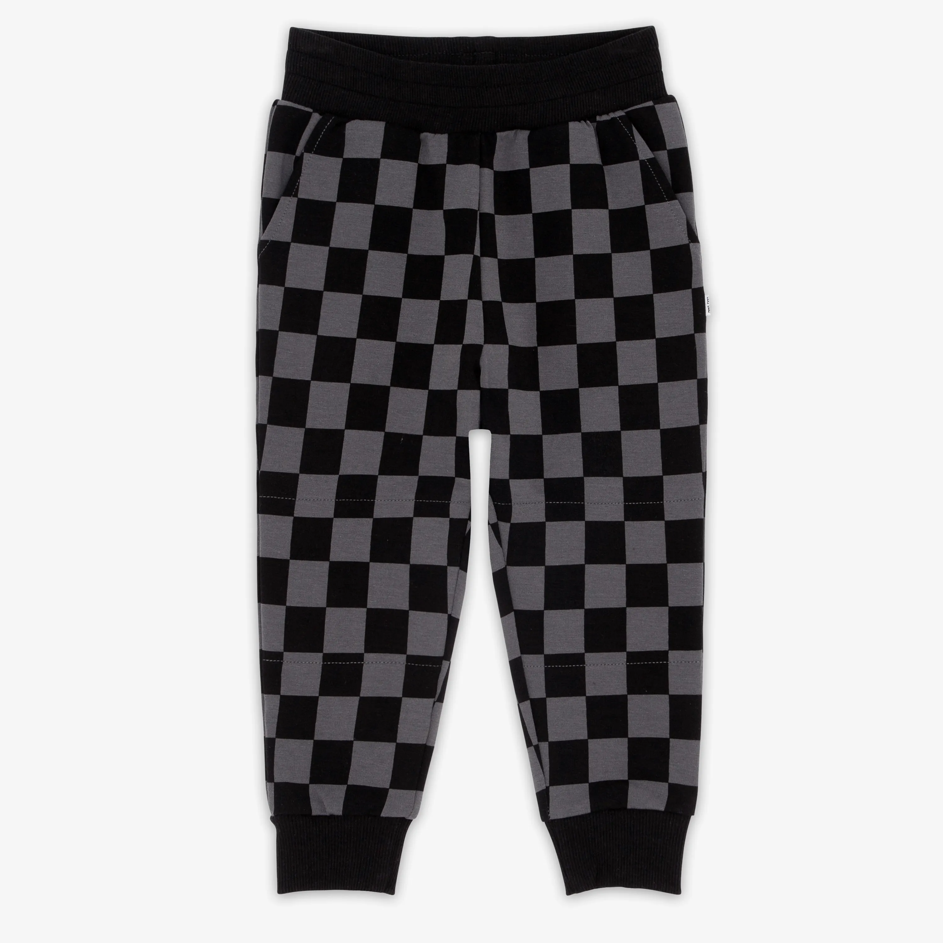 Monochrome Checks Jogger