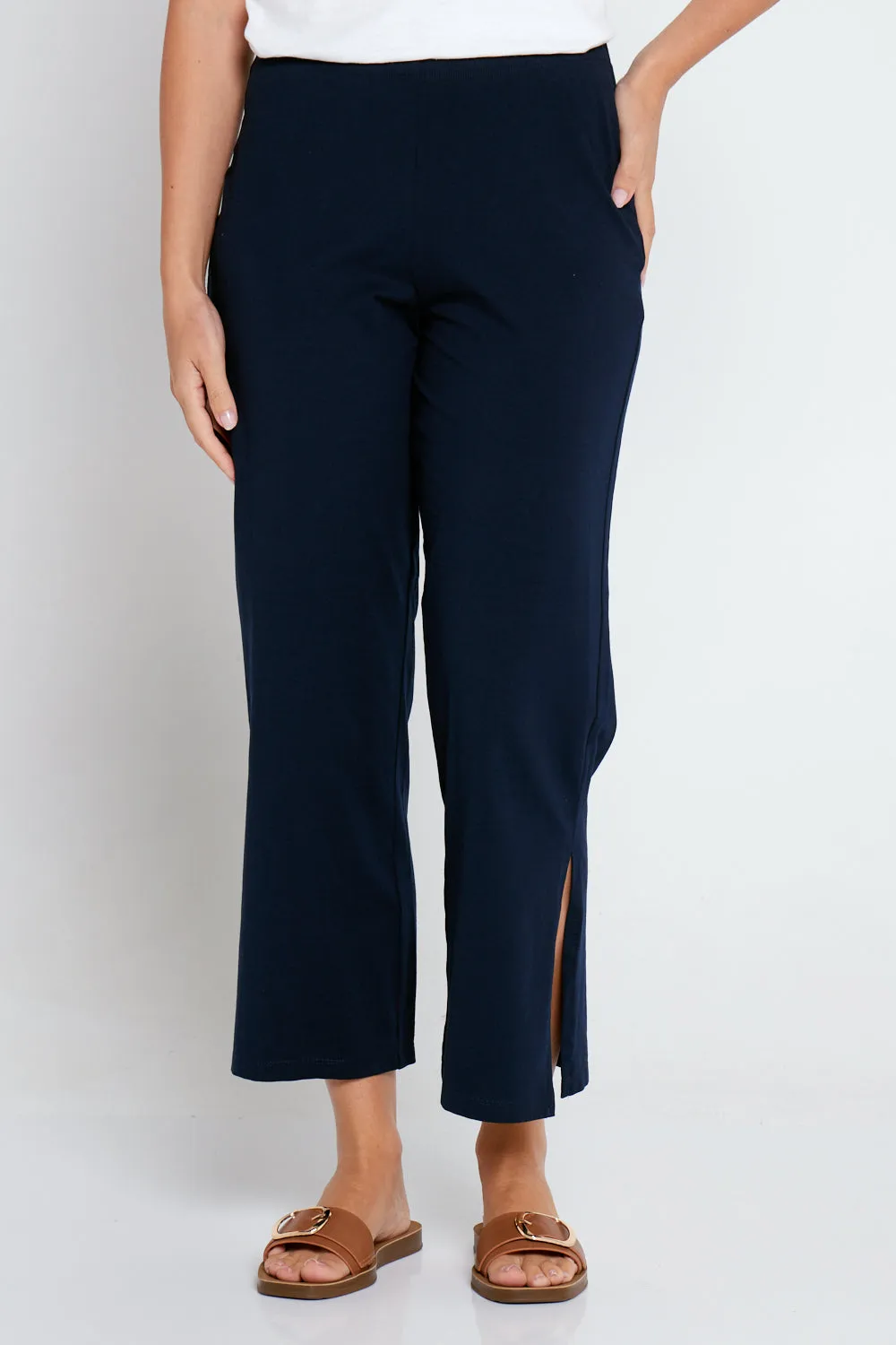 Montana Jersey Pants - Navy