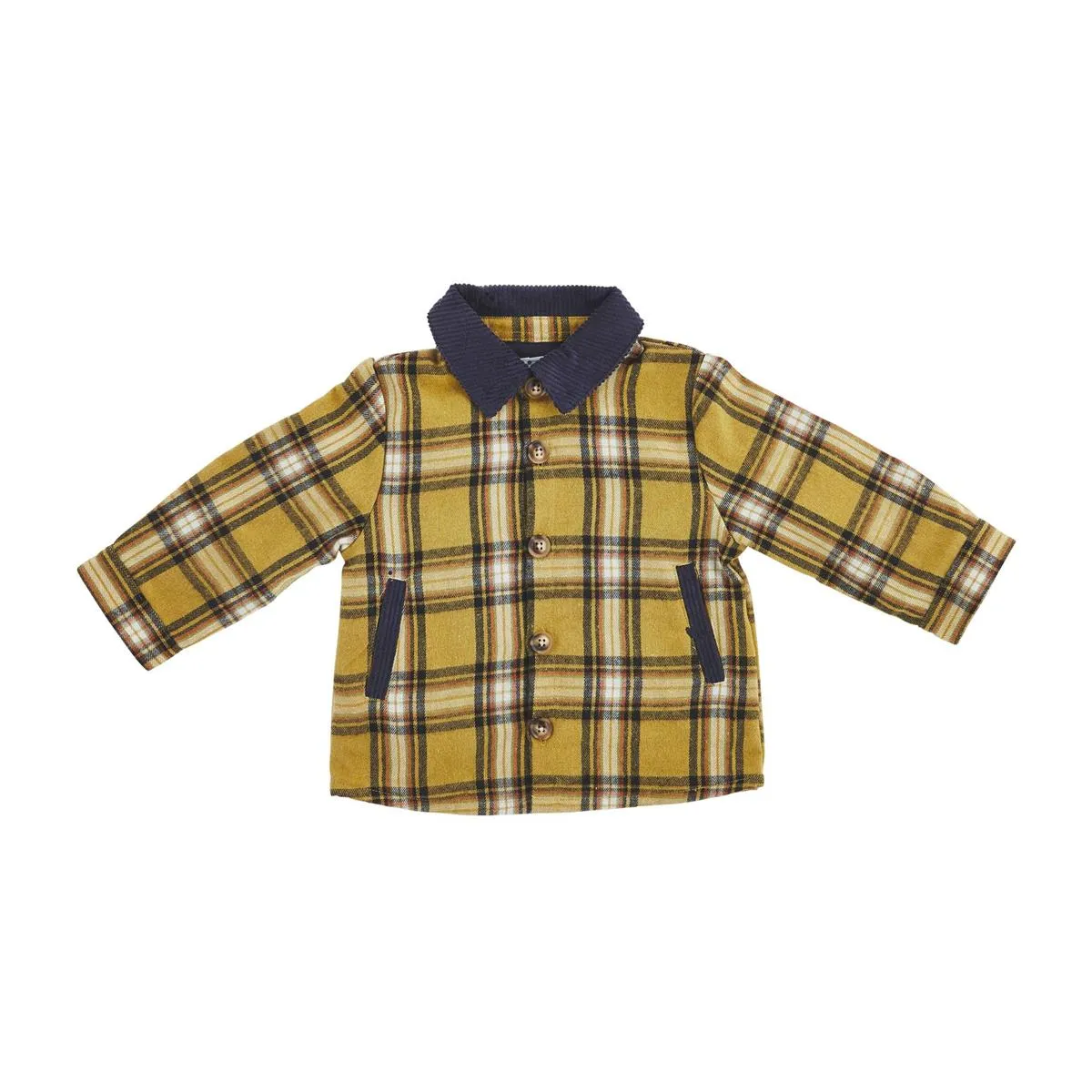 Mustard Plaid Shacket