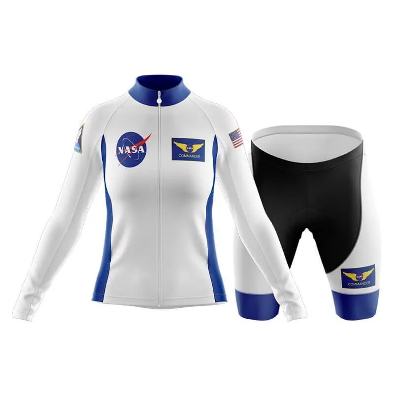 NASA Commander Club Cycling Kit (White)