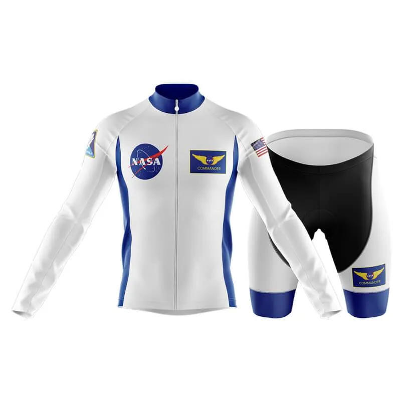 NASA Commander Club Cycling Kit (White)