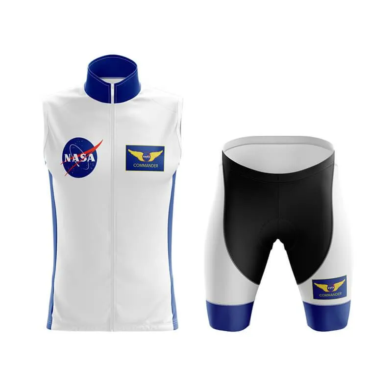 NASA Commander Club Cycling Kit (White)