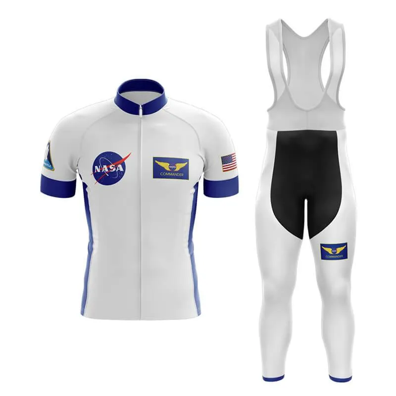 NASA Commander Club Cycling Kit (White)