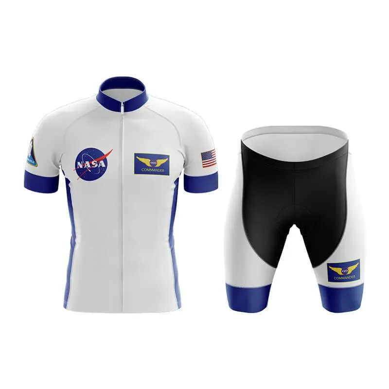 NASA Commander Club Cycling Kit (White)