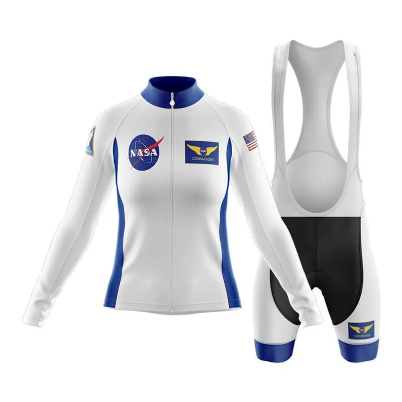 NASA Commander Club Cycling Kit (White)