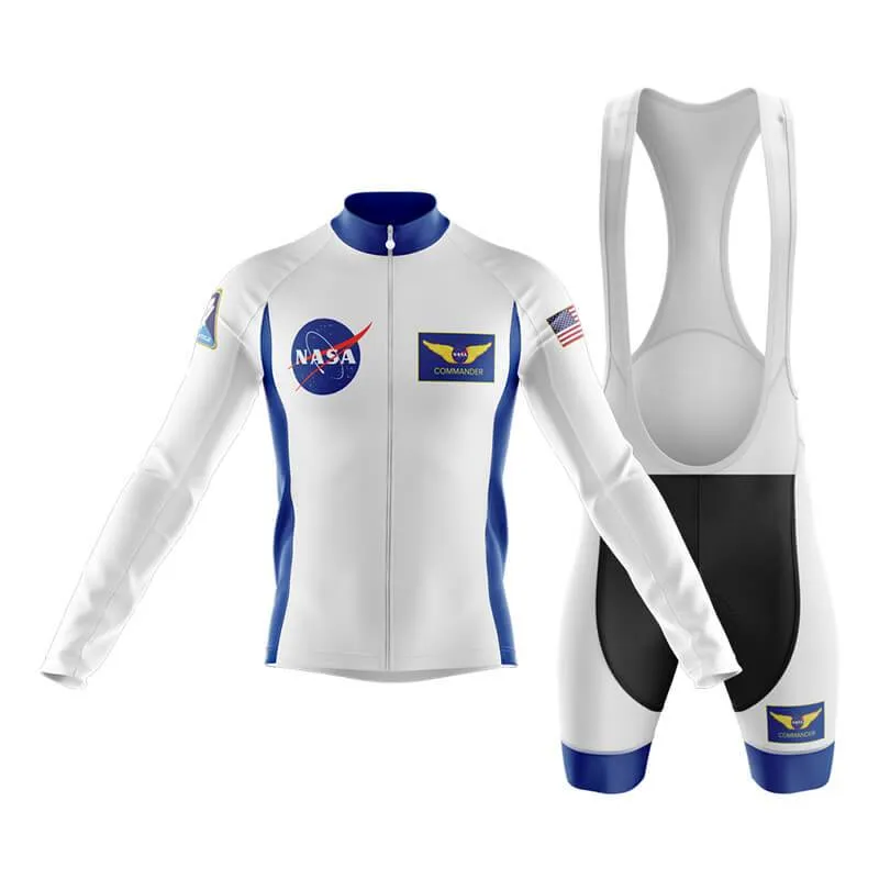 NASA Commander Club Cycling Kit (White)