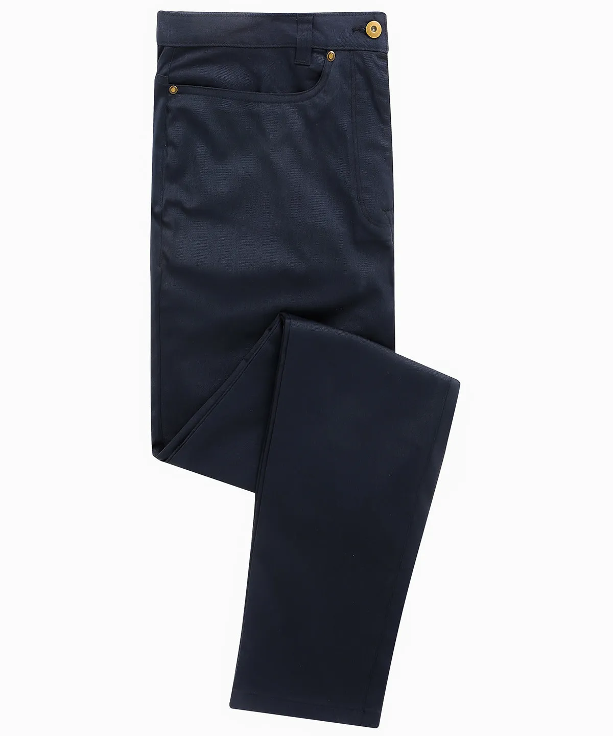 Navy - Performance chino jeans