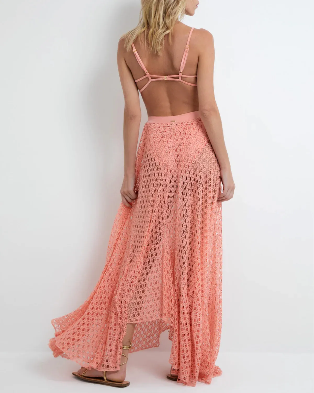 Netted Beach Skirt