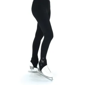 New Jerry Figure Skating Pants Stirrup 384 Crystal Made on Order Youth & Adult