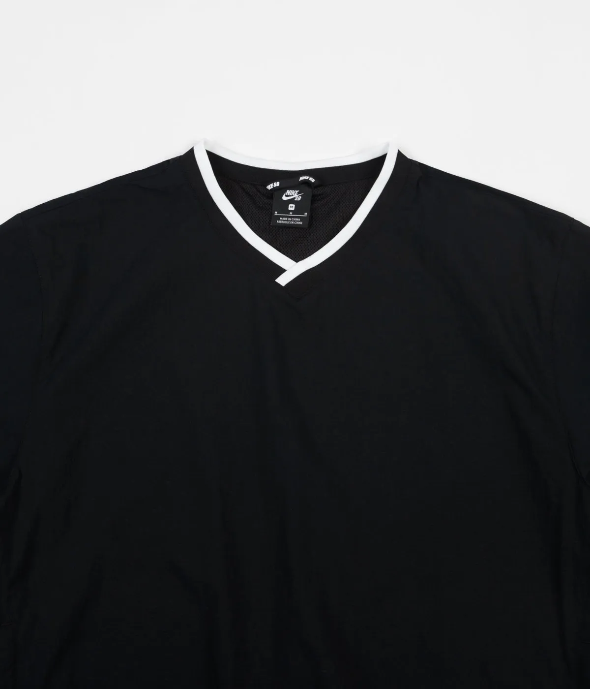 Nike SB Top Wind Sweatshirt - Black / White / White