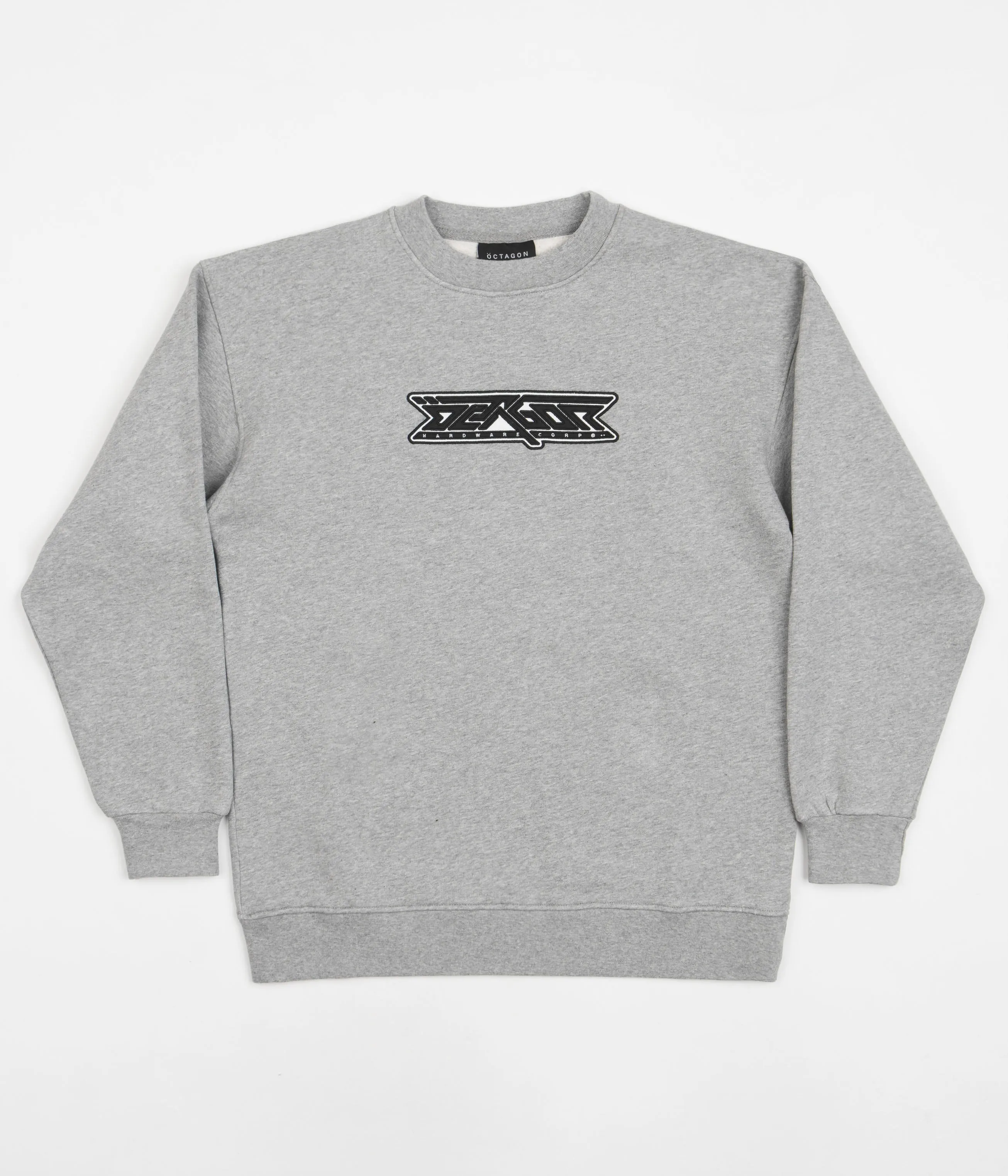 Octagon Dash Crewneck Sweatshirt - Heather Grey