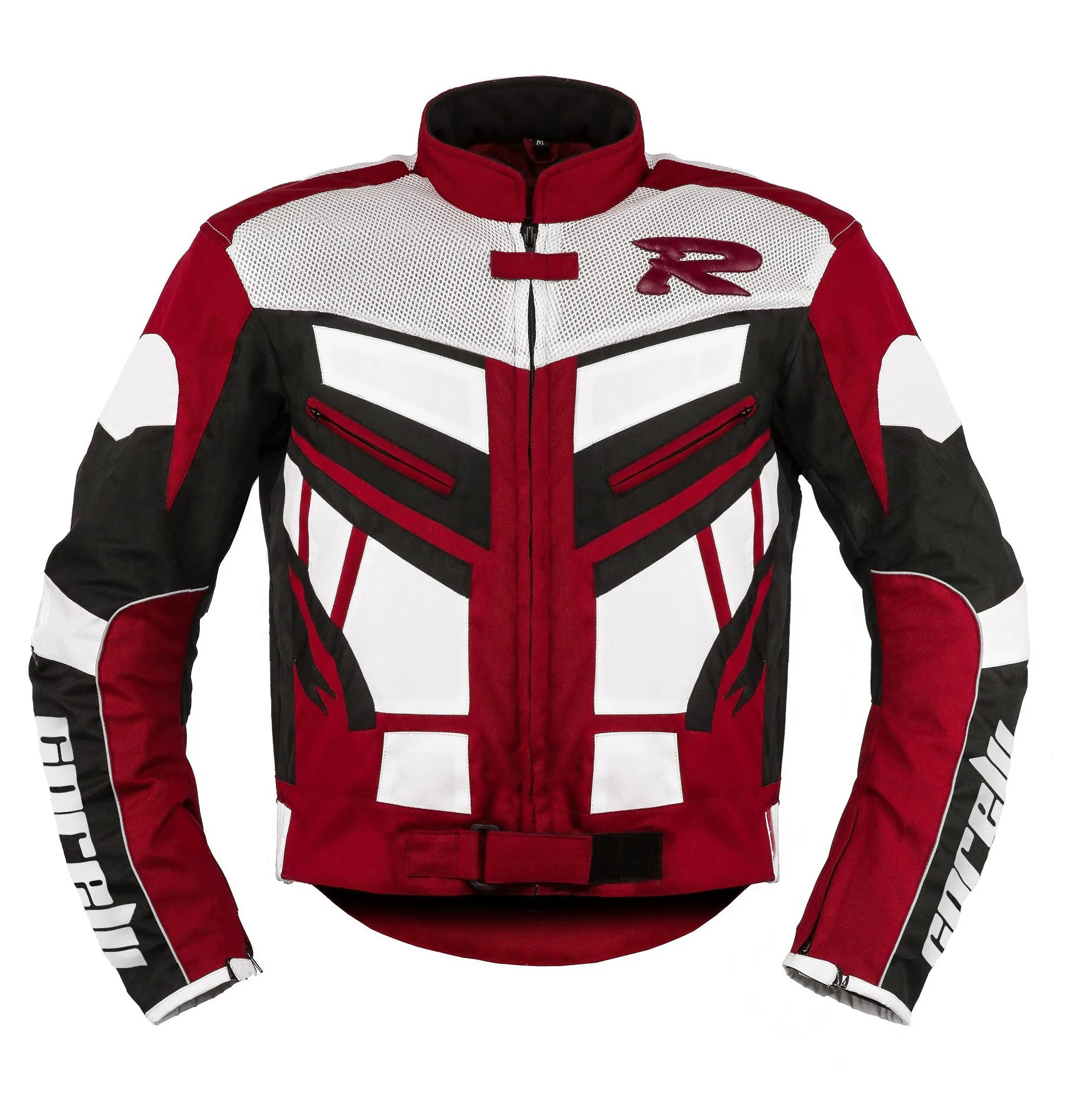 Olymp Red Motorcycle Racing Textile Jacket