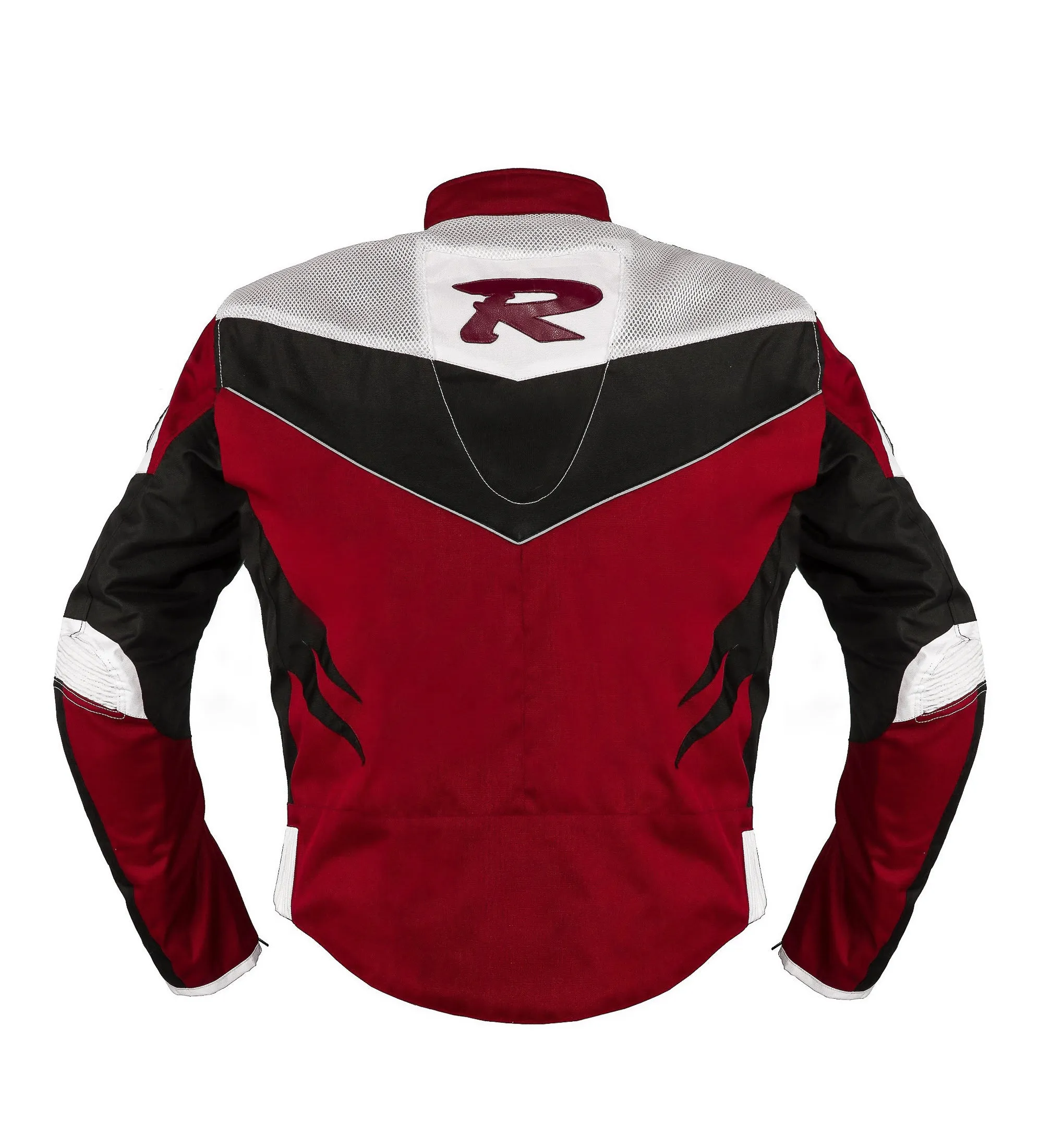 OLYMP RED MOTORCYCLE RACING TEXTILE JACKET