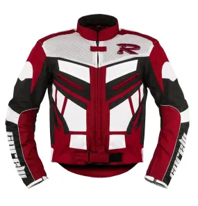 OLYMP RED MOTORCYCLE RACING TEXTILE JACKET