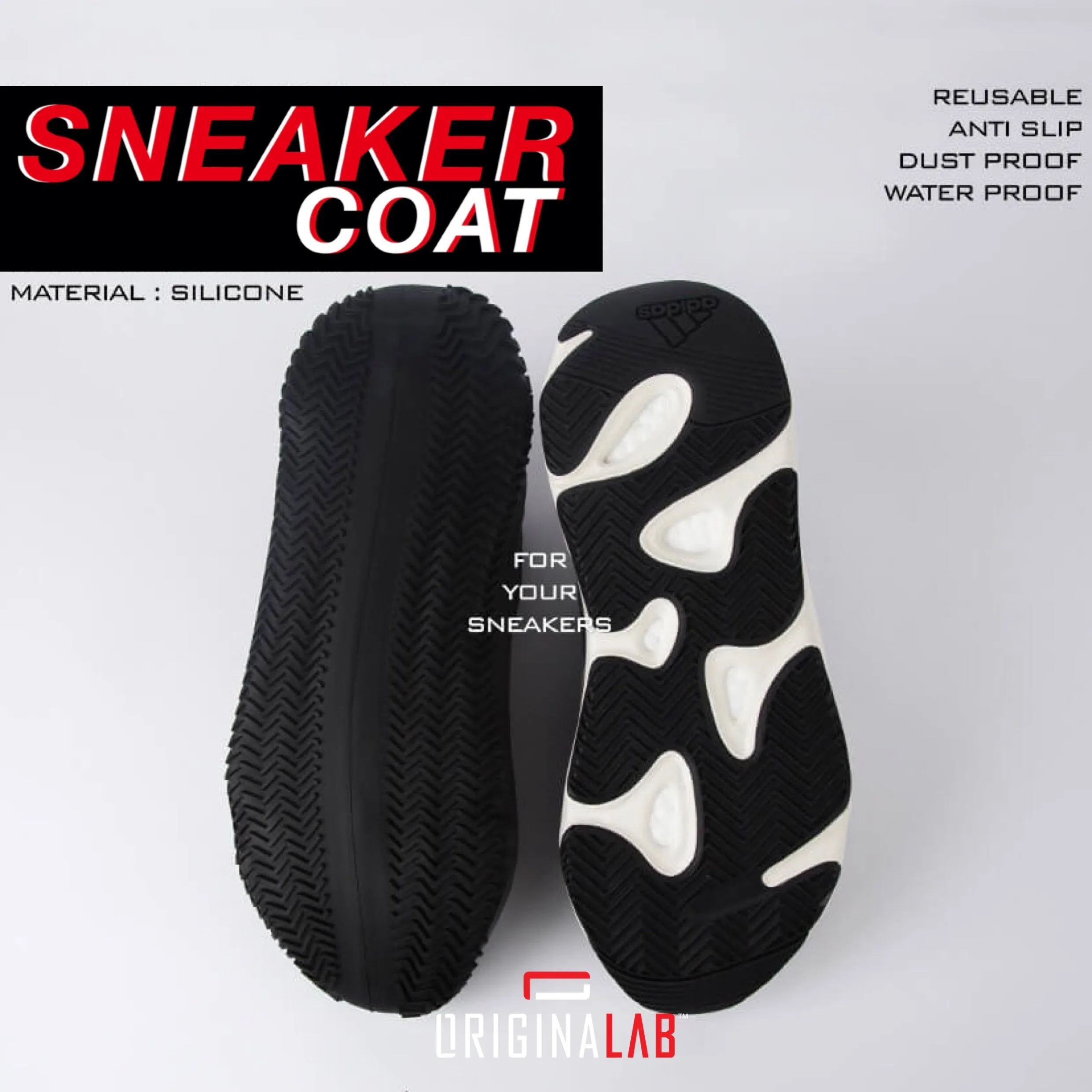 ORIGINALAB Sneaker Silicone Coat Jet Black