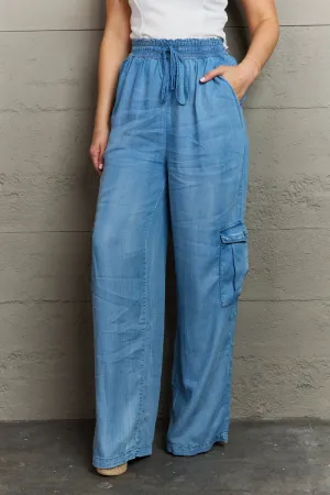 Out Of Site Denim Cargo Pants