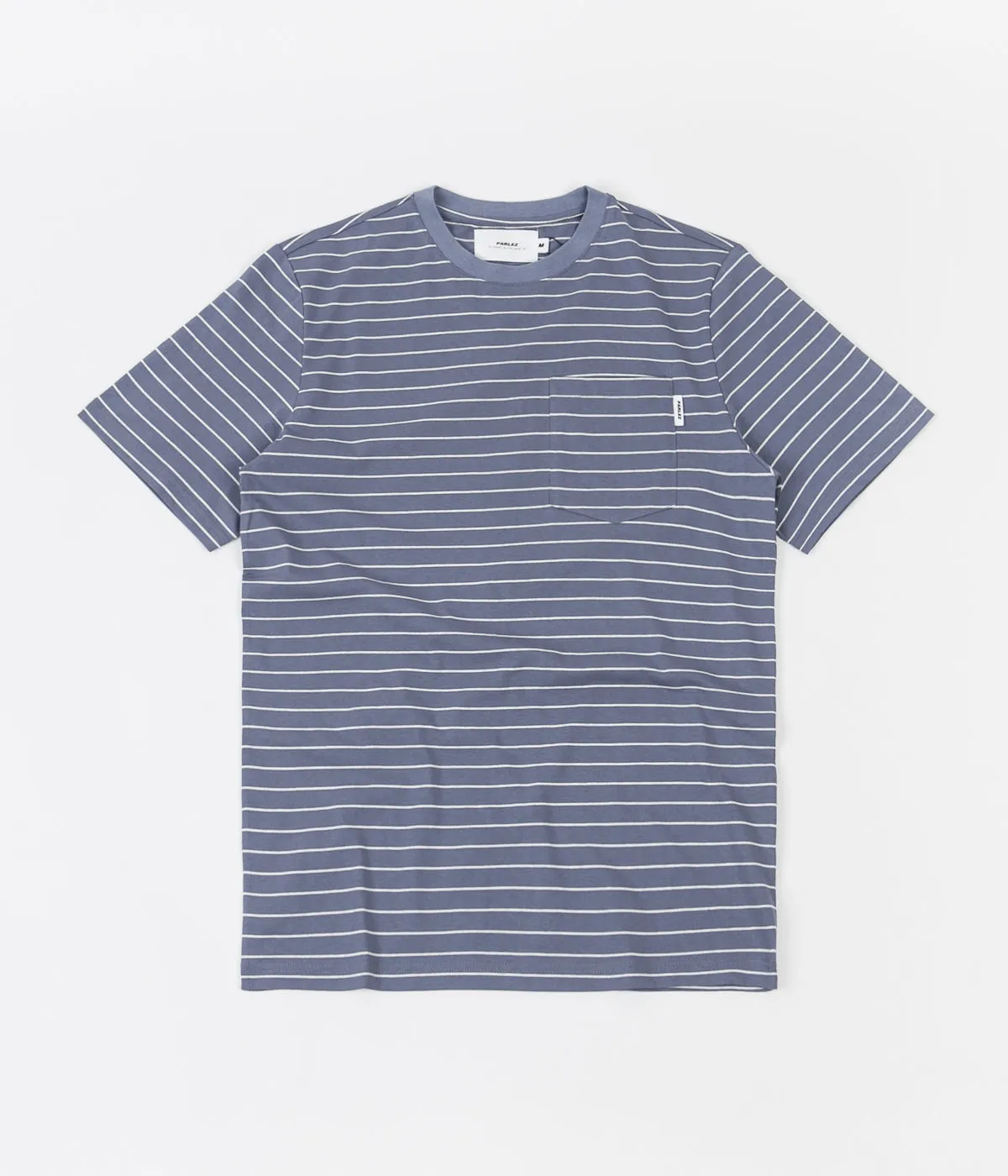 Parlez Helm Pocket T-Shirt - Dusty Blue