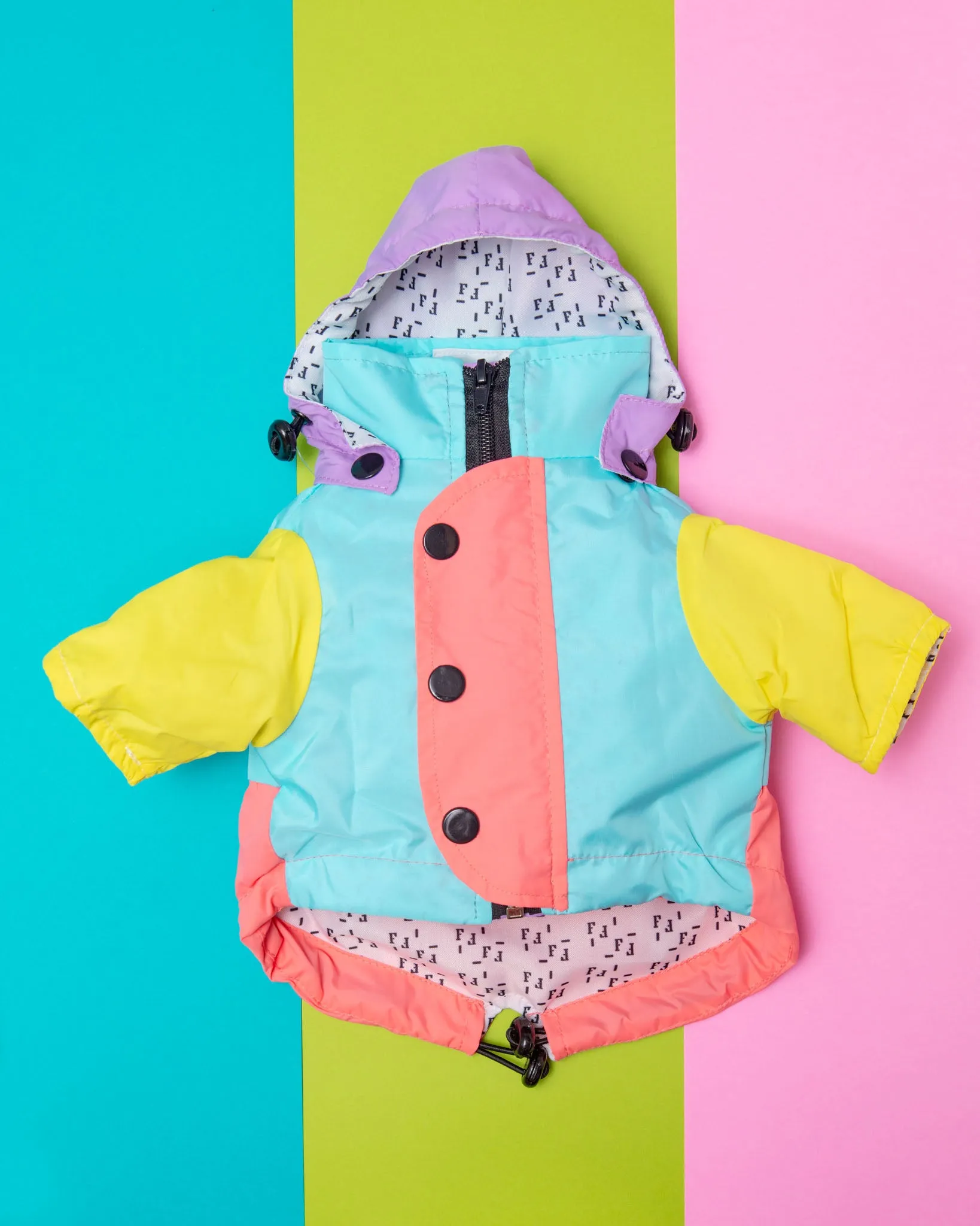 Pastel Water Resistant Dog Raincoat (FINAL SALE)