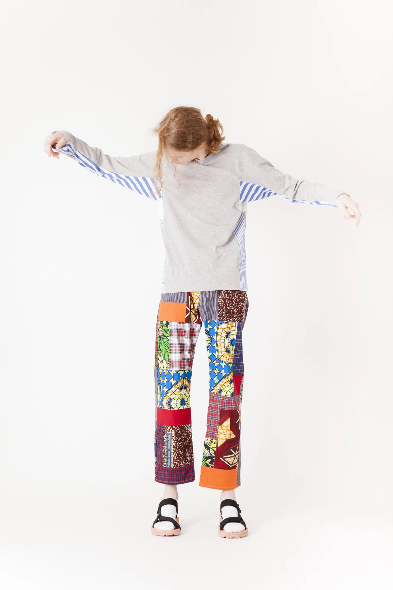 Patchwork Trouser