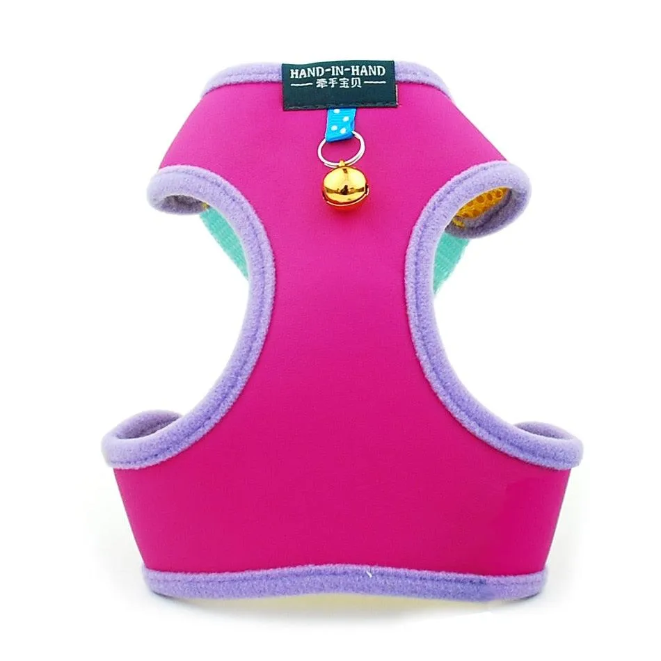 Pet Harness Vest With Bell