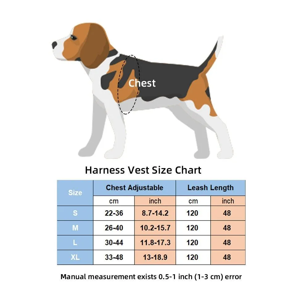 Pet Harness Vest With Bell