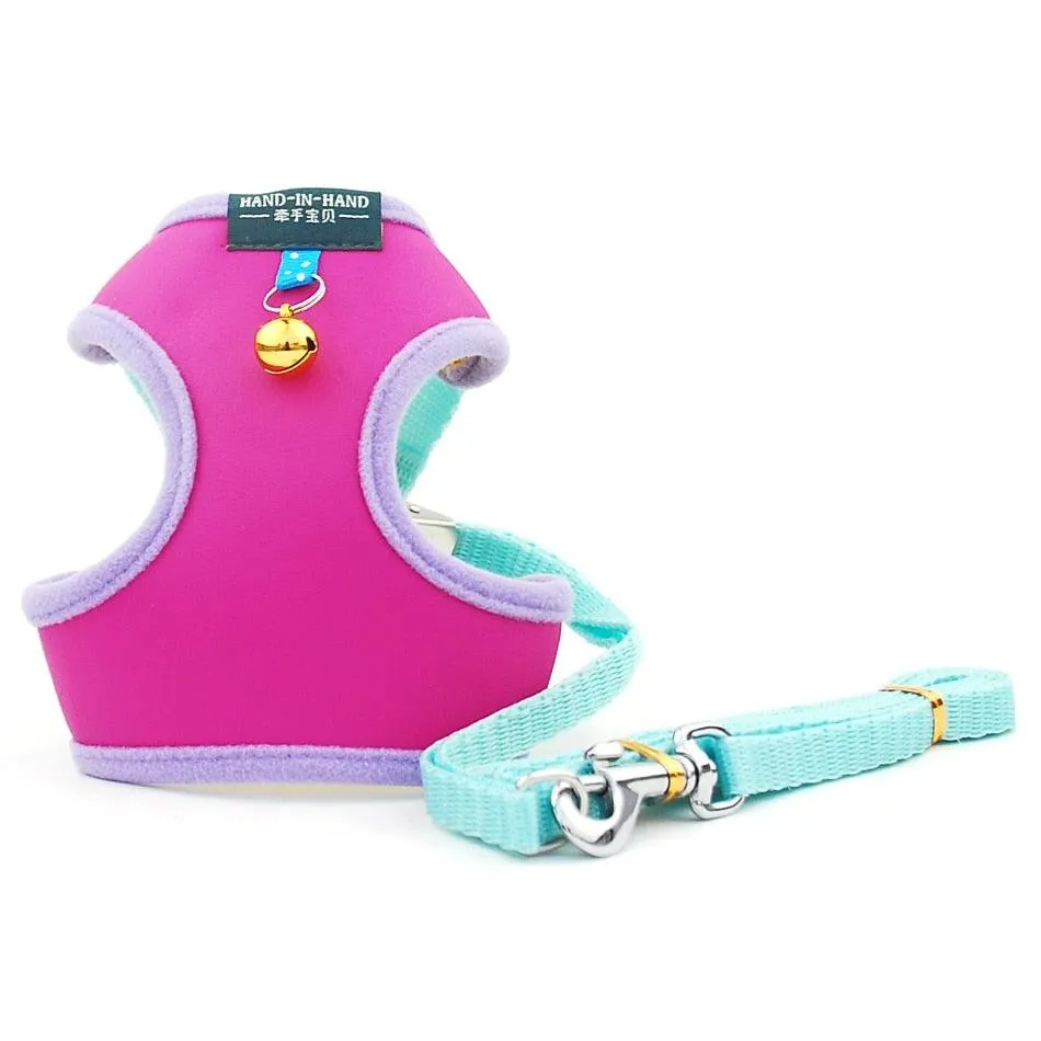 Pet Harness Vest With Bell