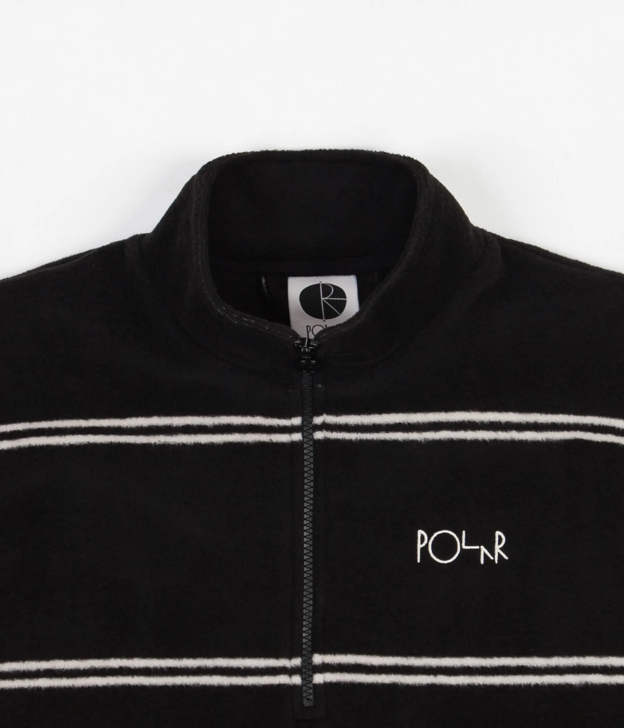 Polar Stripe Fleece Pullover 2.0 Sweatshirt - Black