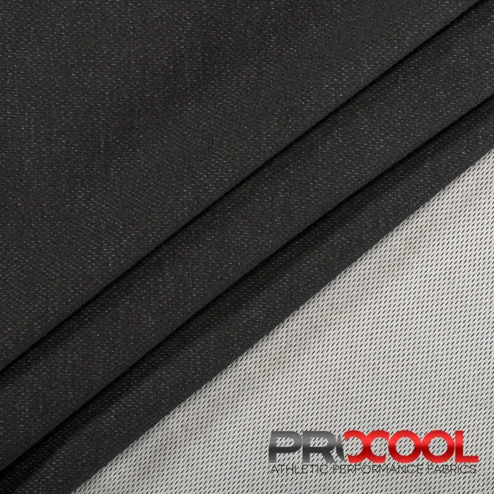 ProCool® TransWICK™ Supima Cotton Sports Jersey Mesh Silver CoolMax Fabric (W-634)