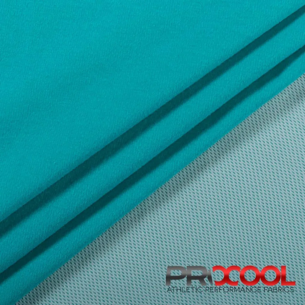 ProCool® TransWICK™ Supima Cotton Sports Jersey Mesh Silver CoolMax Fabric (W-634)