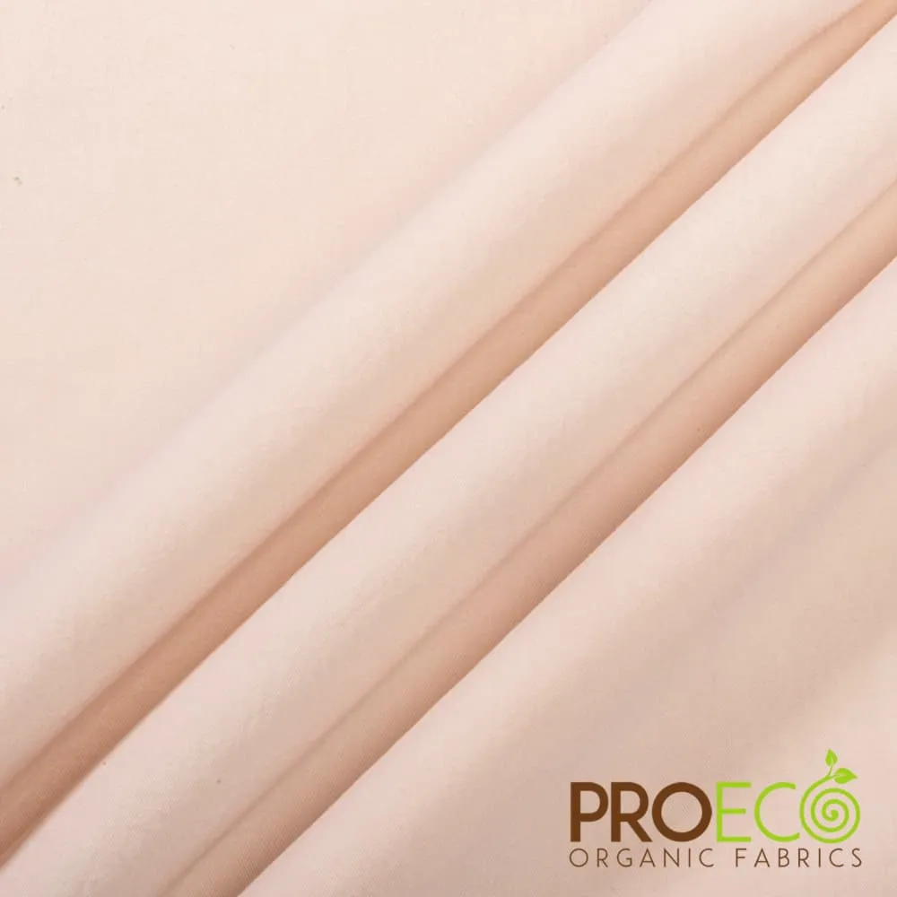 ProECO® Organic Cotton Twill Silver Fabric (W-560)