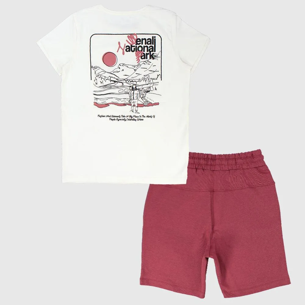 "National Park" 2-Piece Outfit Set