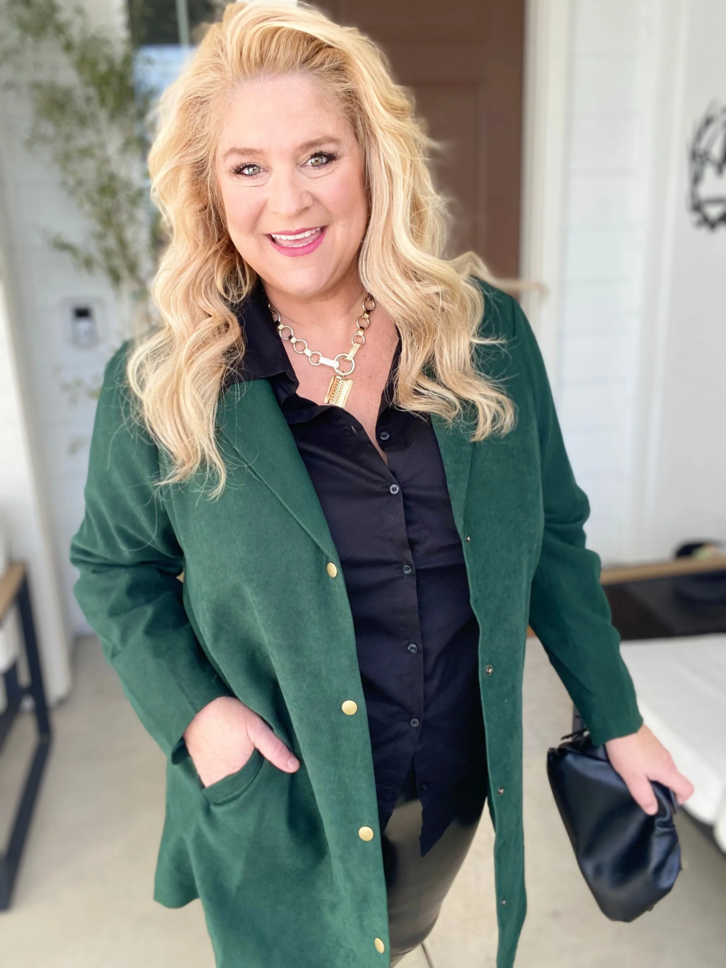 Rockstar Blazer in Green