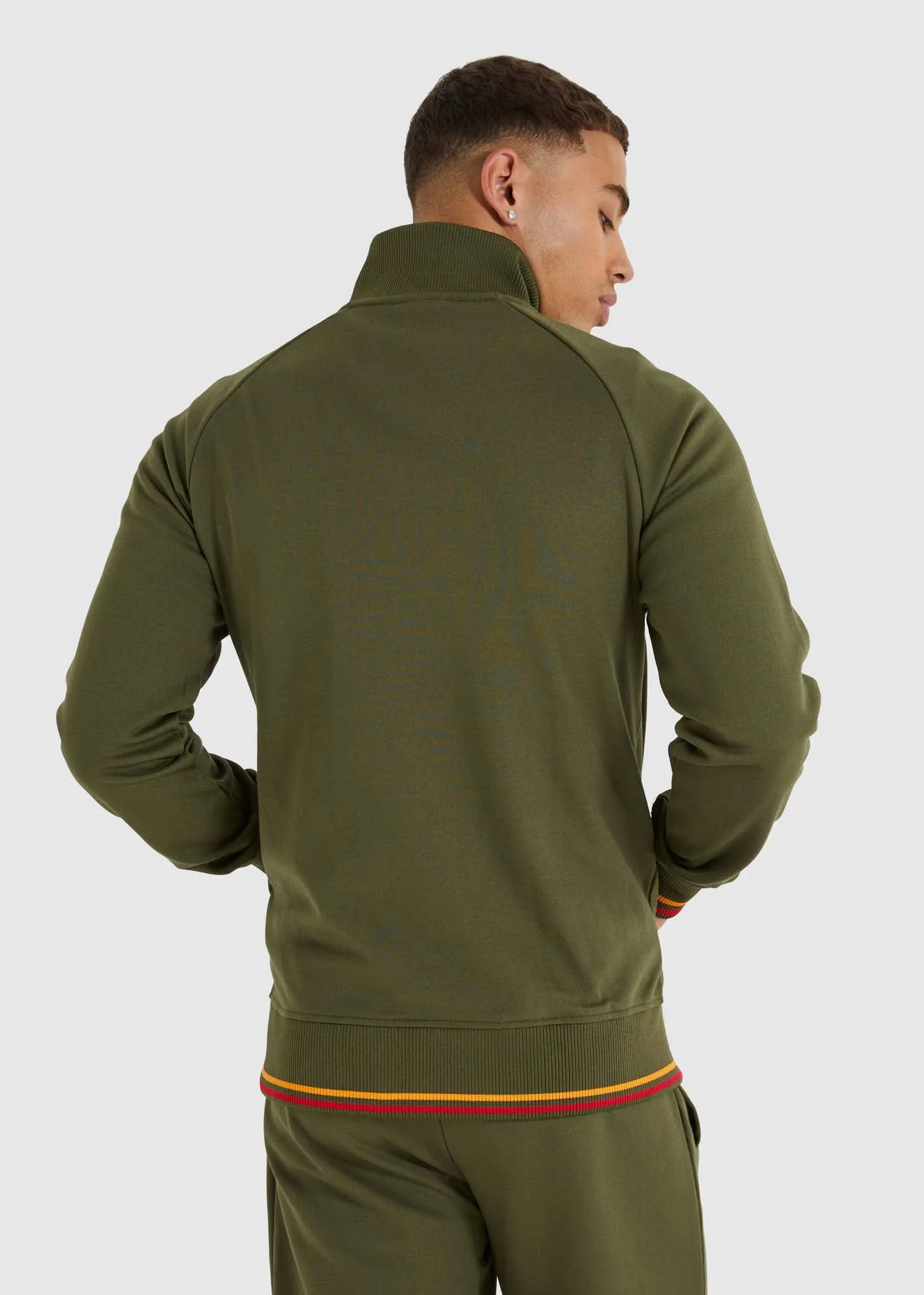 Rome track top - khaki