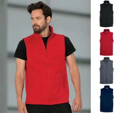 Russell Mens Smart Softshell Gilet/Bodywarmer -R041M