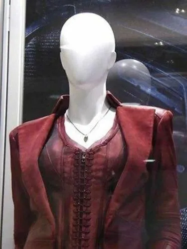 Scarlet-Witch-Elizabeth Olsen's-Wanda Maximoff-Long-Women-Leather-Costume-Jacket-Coat