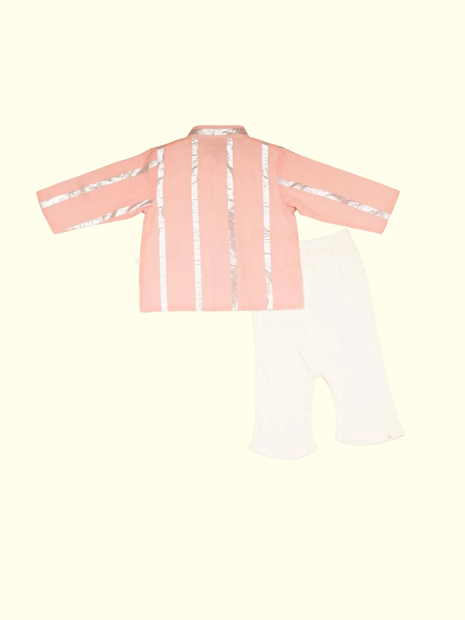 Shubh - Baby Boy Sherwani Set | Pink