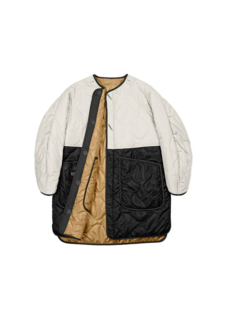 Signature Reverse Quilt Jacket, Color Block