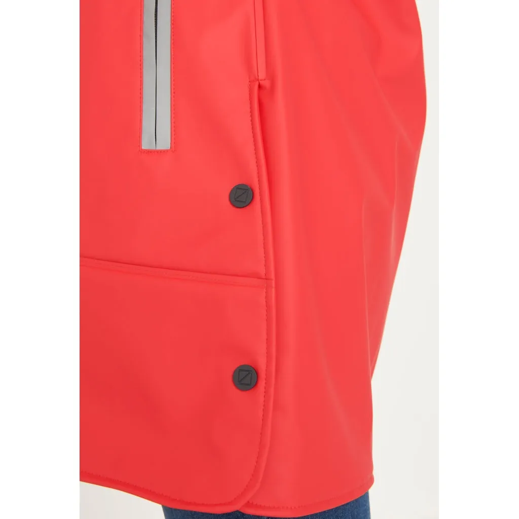 Silla PU Jacket - Red