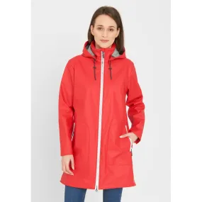 Silla PU Jacket - Red