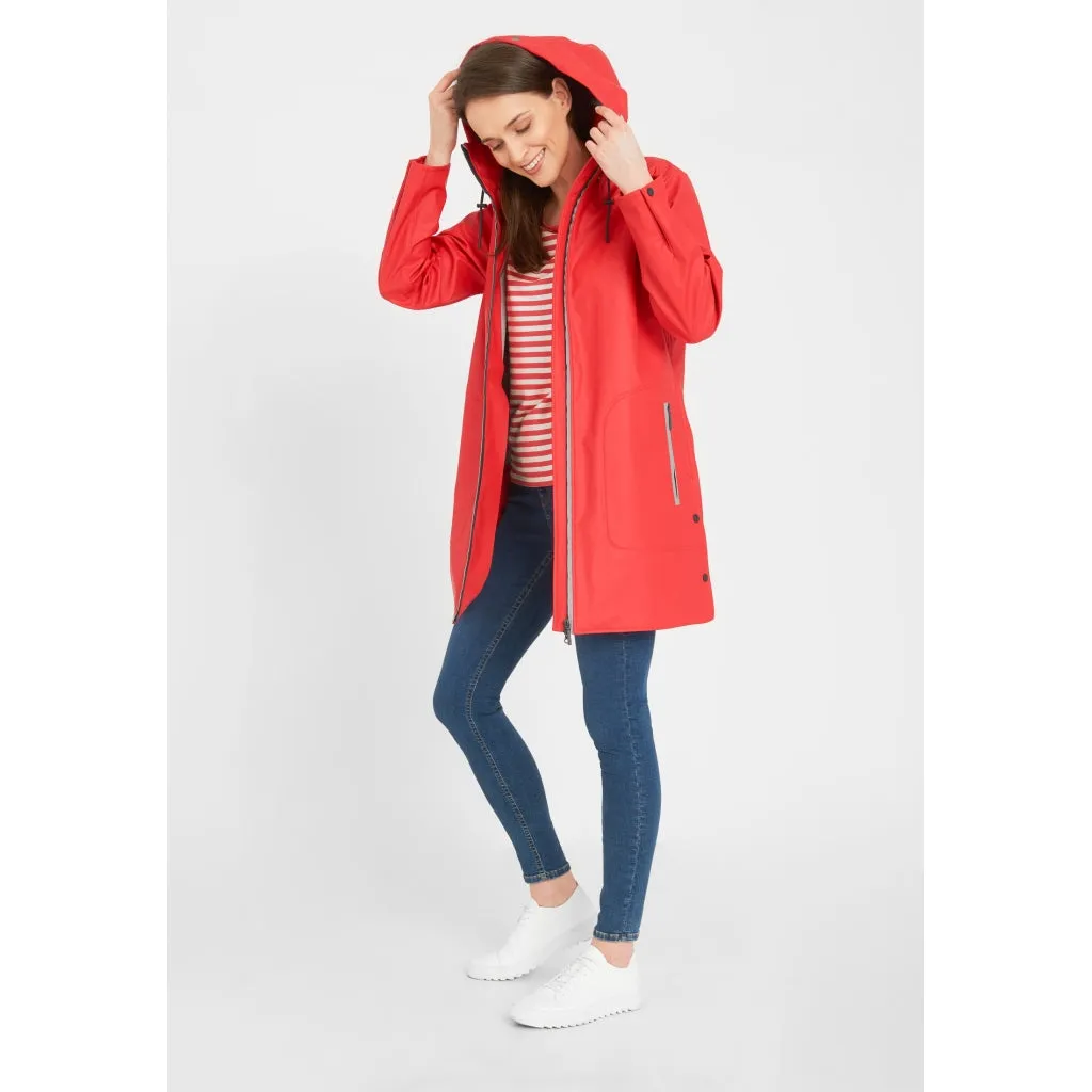 Silla PU Jacket - Red