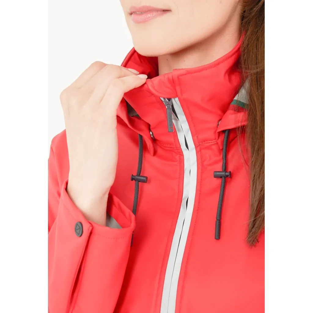 Silla PU Jacket - Red