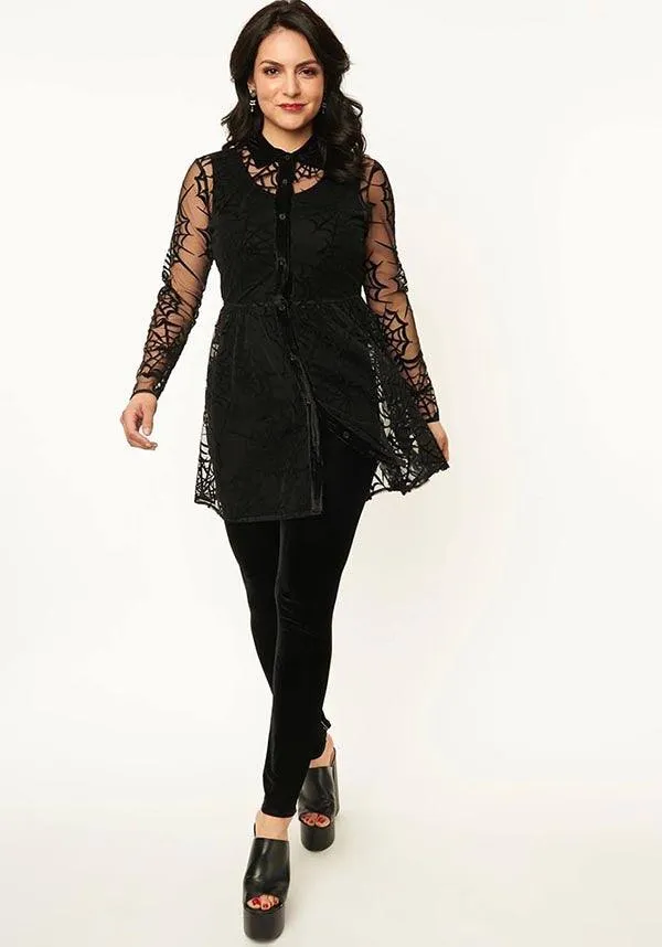 Spiderweb | SHIRT DRESS & JUMPSUIT SET**